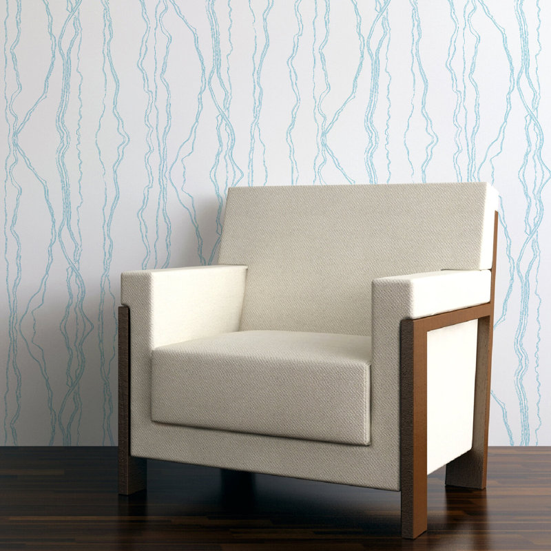 Fault Lines, Aqua, Non-Woven