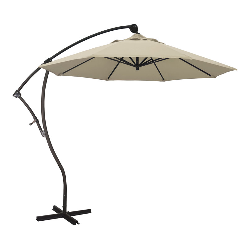 Parasol en porte-à-faux 9' Welwyn, Beige antique