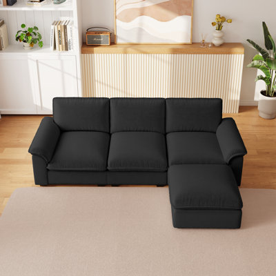 Canapé modulaire en L Cloud Couch