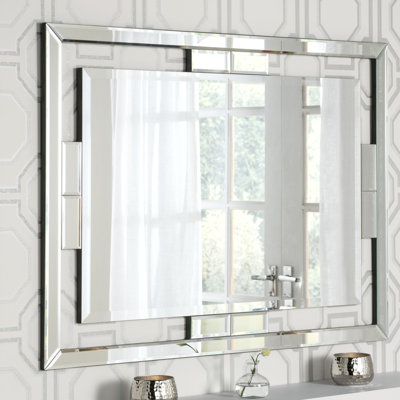 Jewett Glass Flat Wall Mirror