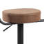 Ghent Swivel Upholstered Adjustable Height Counter Stool with Metal Frame-49237929