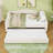 Full XL Upholstered Daybed with LED Belt and Trundle-1587963664