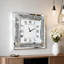 Shyfoy 60x60cm  Wall Clock  Square Glass Diamond  Accent Clock