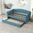 Alisha Twin Size Upholstered Daybed with Trundle-1173242569