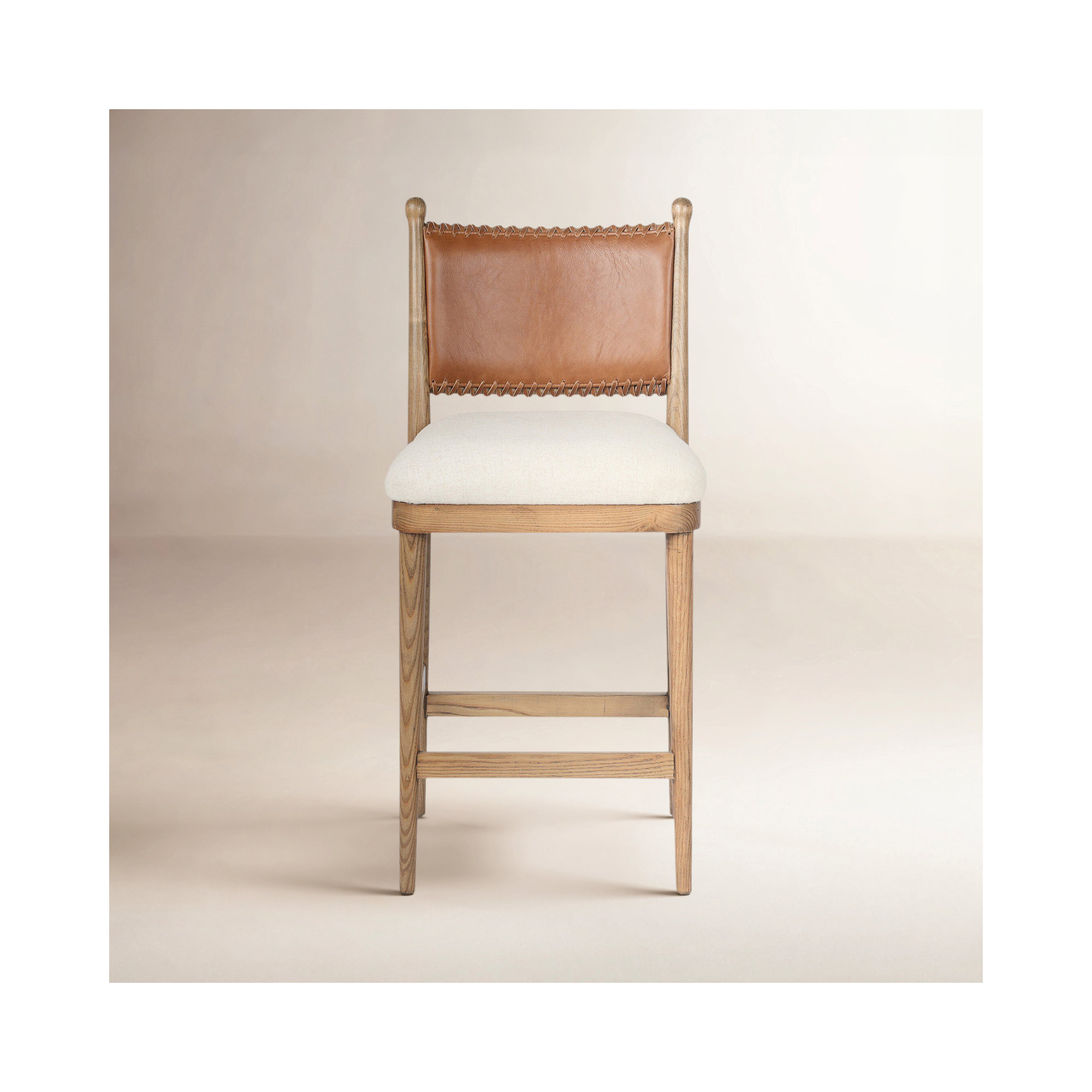 Bella Stool-Antwerp Natural-Counter, Counter Stool (27" Seat Height)