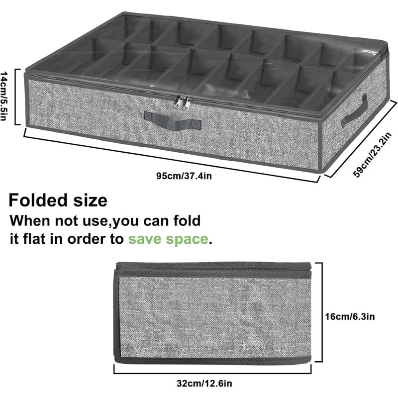 20 Pair Shoe Storage Box