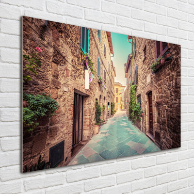 Italian Streets - Unframed Art Prints on Glass