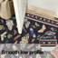 Tapis d'intérieur noir à motif de papillons lavables-1935640054-1935640049