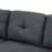 76.5" Linen Blend Upholstered Sectional With Pull-Out Bed And Chaise Storage-439758580