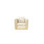 Fauteuil d'appoint une place Regalia de 40,2 po en velours avec coussin et assise épaisse pour le salon-135553753