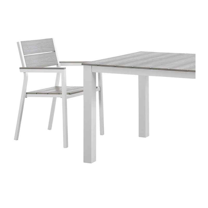 Fauteuil Windsor, Blanc