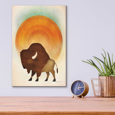 «Blazing Sun Bison» par Ryan Fowler