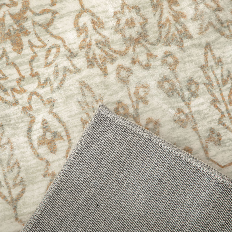 Floral 80cm X 150cm Area Rug