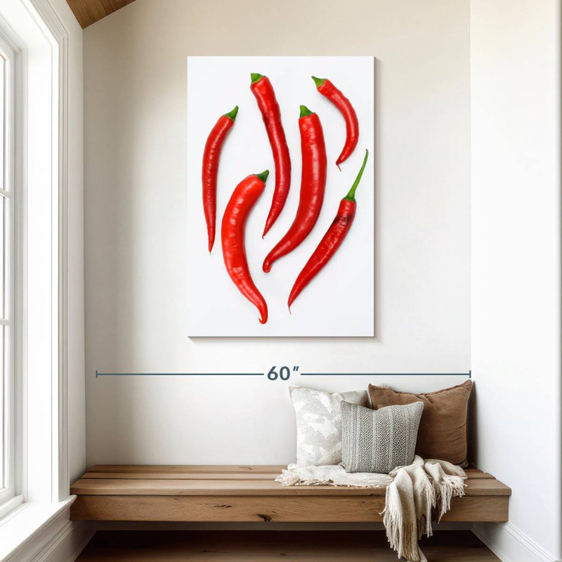 Piments rouges épicés Yarlin, H 45 po x l 30 po