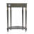 Amandarose Solid Wood End Table With Storage, Pastel Green-130021387