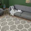 Myshaggy Collection Rugs Trellis Design in Grey-2029947503