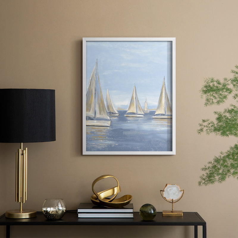 «NAUTICAL Series X», H 30 po x l 24 po, Blanc
