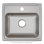 Classic 18" L x 19" W Drop-In Kitchen Sink