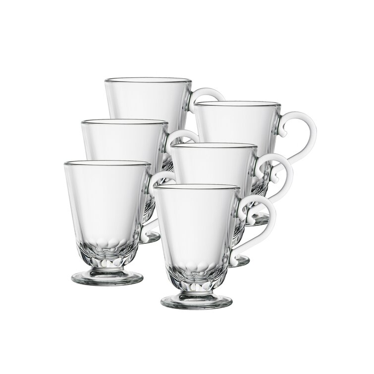 Irish Coffee Glass Mug Set Of 6