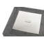 Albany 36" Square Gas Fire Pit Table with Glass Windscreen, Burner Lid, & Cover-108682756