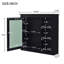 Armoire de rangement murale de 30 po x 28 po avec miroir, design moderne et tablettes réglables pour une organisation efficace