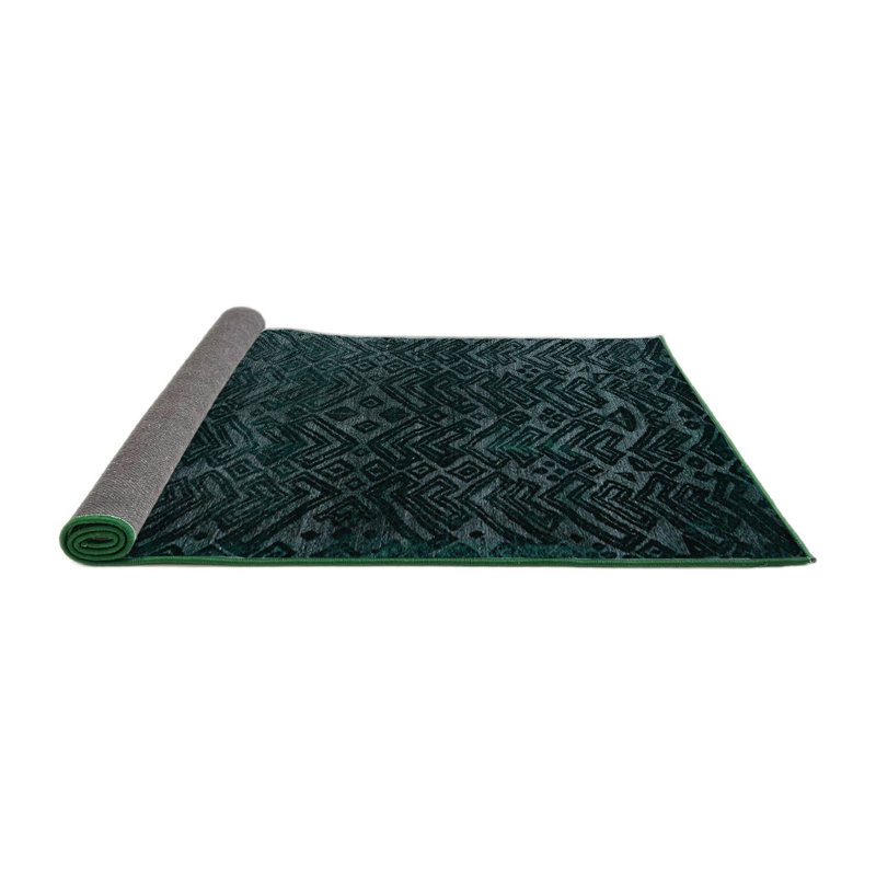 Tapis abstrait moderne 4648, Rond 7 pi