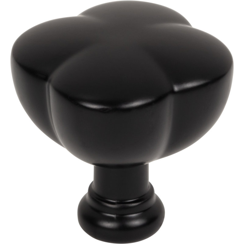 Poignée fantaisie 1 1/4 po Southerland, Noir mat