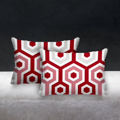 No Decorative Addition Outdoor Reversible Throw Pillow