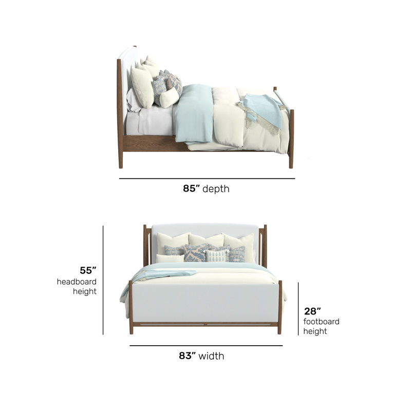 Remona Upholstered Bed, King