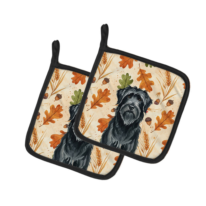 Paire de porte-casseroles Black Briard Heirloom