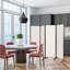 Hurhula 4 - Panel Iron Folding Room Divider-488540066
