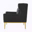 Chaise avec accoudoirs en velours Modern-130549281