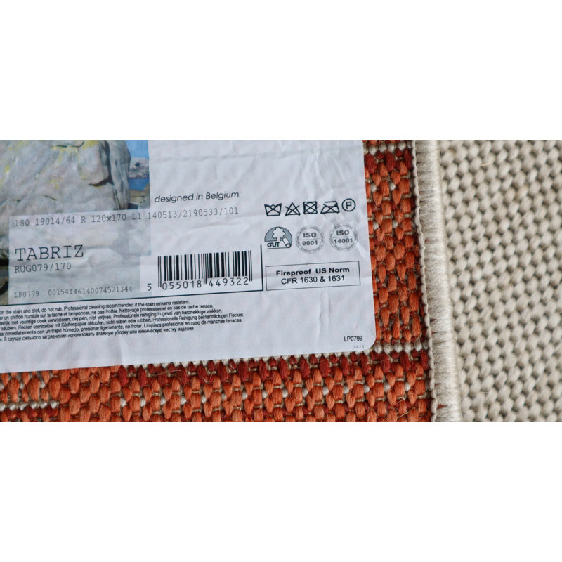 Tabriz Geometric 120cm X 170cm Area Rug
