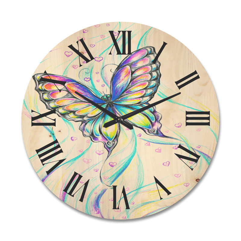 Horloge murale Iridiscent, Grand