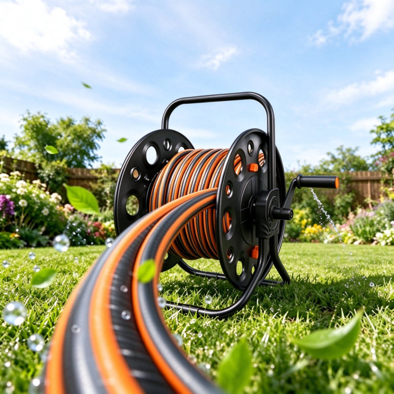 Iron Hose Reel