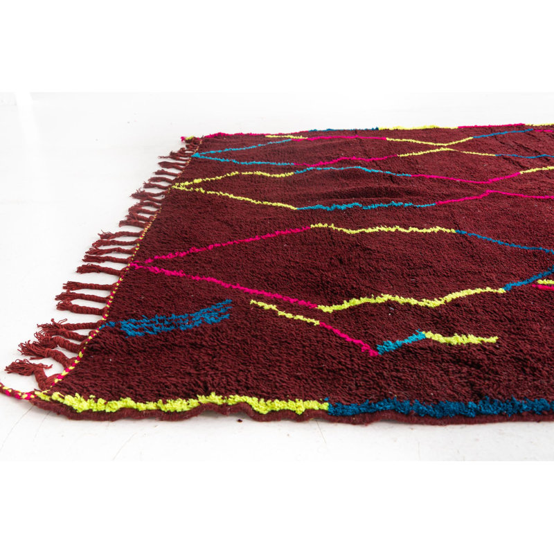 Tapis marron 7 x 7 Parra