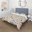 Ensemble de housse de couette à motif cachemire Minimalist Plants-1112845936