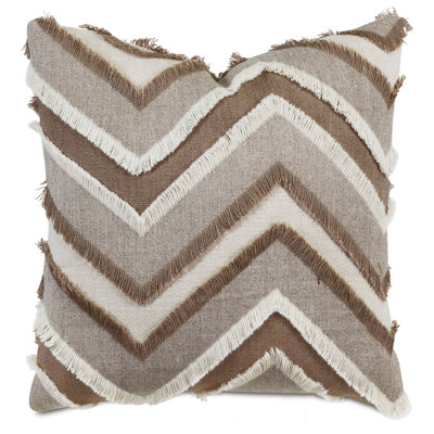 Studio 773 Lifestyle Wool Blend Chevron Square Pillow Cover & Insert