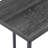 C Type Single Layer MDF Iron Rectangle Brown Triamine Side Table-1228891035-1228891032