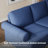 91" Lawson Sofa With Extra Deep Seats, 3-seat Sofa Couch For Living Room, Mid-century Modern(set Of 2)-1860462101