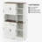 Multifunctional 71" Kitchen Pantry with Charging Station & RGB Lighting, Storage Buffet