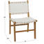 Chaise d'appoint en cuir véritable Markus-1595740652