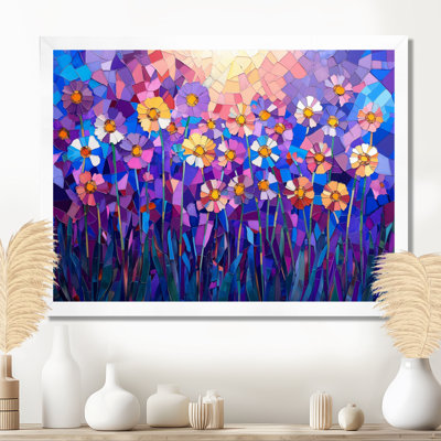 Lavande, harmonie des jonquilles en été III - jonquilles, art mural