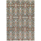 One-of-a-Kind Hand-Knotted High-Quality Beige/Orange/Black Area Rug