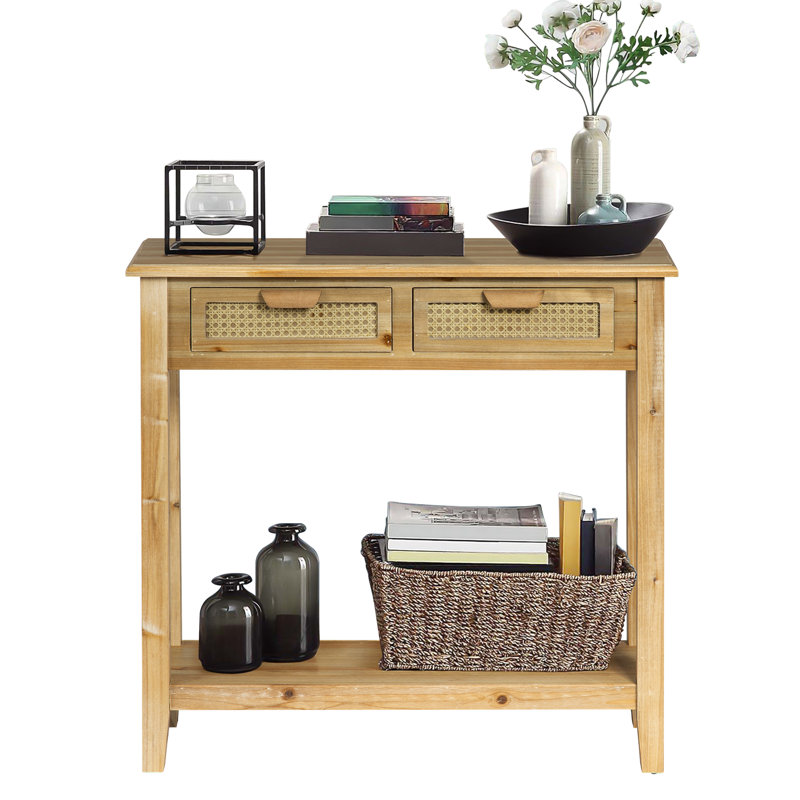 Abrytha Console Table with Storage, 31.5" H x 32.87" W x  10.6" D