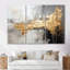 Avianna - Ensemble de décoration murale abstraite-108312955-108312959