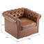 Fauteuil club pivotant Chesterfield-1824925067
