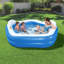 Plastic Inflatable Pool 69cm H x 206cm W x 213cm L