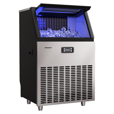 HZB-90F Ice Maker (US Standard, 3A Packaging) Double Carton - RESTISLAND