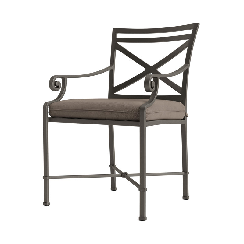 Venetian Outdoor Lounge Chair, Fusion Clay, Mica